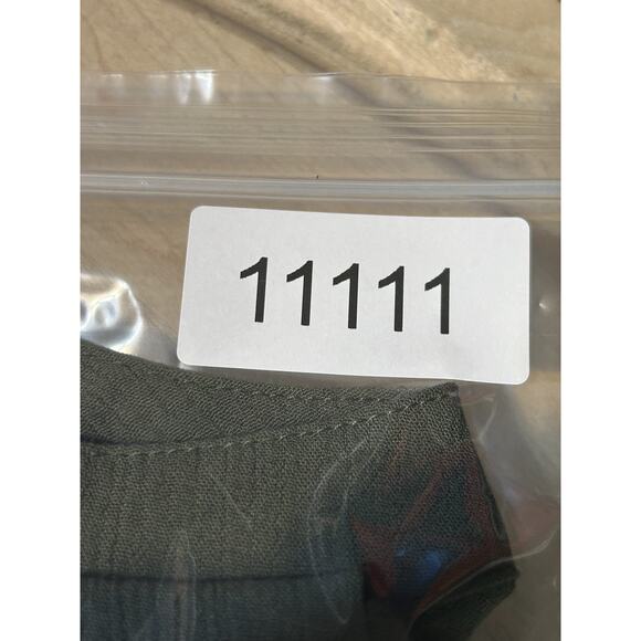 Faded Glory Dress Womens Large Green‎ Sea Turtle Boho Embroidered Tassel Belted - Picture 8 of 8